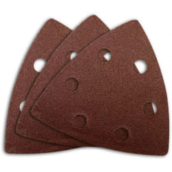 6 triangles abrasifs pour ponceuse delta et outils multifonctions