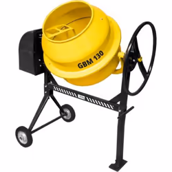 Idéale pour mélanger tout genre de matériaux grâce à la forme conique du tambour d'un volume de 130 litres. Alimentation 230  ...