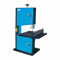 Alimentation : 230 V - 50 Hz Moteur : 250 W Longueur de la lame de scie : 1425 mm Ø rouleau de scie : 205 mm Vitesse de la sc ...
