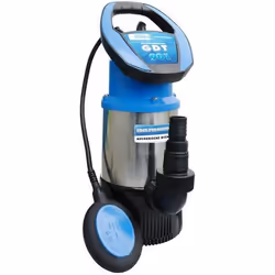 Güde 94246, 800 W, 5500 l/h, Noir, Bleu, Acier inoxydable