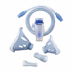 Omron NEB6001, Kit d'accessoires pour nébuliseur, Bleu, Blanc, Omron A3 Complete