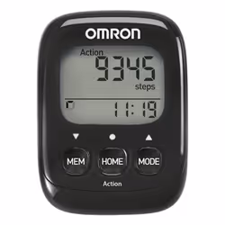 Omron HJ-325-EBK, Noir, Batterie, 80 mm, 165 mm, 45 mm, 80 x 165 x 45 mm