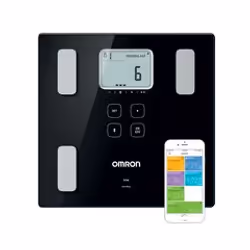 Omron VIVA Carré Noir Pèse-personne électronique