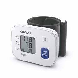 Omron RS1, Poignet, Automatique, Blanc, 13,5 - 21,5 cm, Boutons, 84 mm