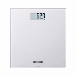 Omron HN300T2 Intelli IT, Pèse-personne électronique, 150 kg, Gris, kg, lb, Rectangle, Tactile