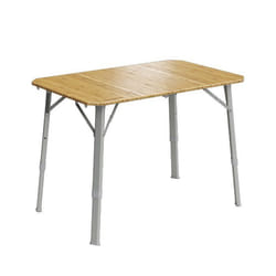 Table de camping - DOMETIC - Compact Camp Table Bamboo - Pliable - Bambou - Aluminium
