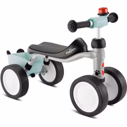 Puky LINO Bundle,lightgrey/mint, Enfants, Scooter à quatre roues, unisexe, 20 kg, 4 roue(s), 1 an(s)