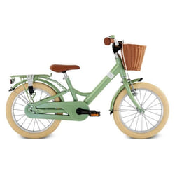 Vélo Enfant - PUKY - Youke Classic 16 - Rétro Vert - Freins avant et arrière - Selle réglable