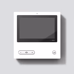 Siedle BVPC 850-0 W, 17,8 cm (7"), Blanc, Tactile, Intérieure, AC/DC, 20 - 30 V