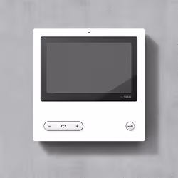 Siedle BVPC 850-0 W système vidéophone 17,8 cm (7") Blanc