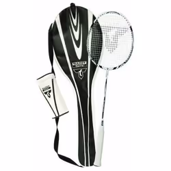 Set de Badminton - Talbot Torro - Isoforce 211 - 1 raquette - 3 volants Tech 350 - blanc/noir/jaune