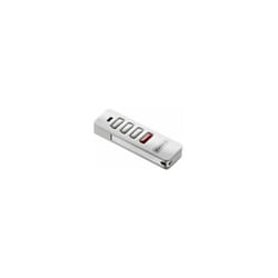 Télécommande emetteur Sommer pearl status blanc et gris inox - 868 mhz - 3 canaux - S10448-00001