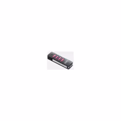 Télécommande SOMMER PEARL 4018V001. Fréquence de 868 MHz, 4 canaux. Fonctionne avec une pile CR2032 de 3V. Couleur Noire avec ...