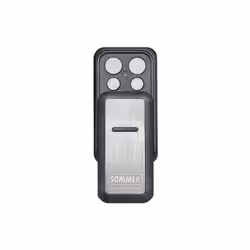 Description générale Émetteur SLIDER 4 canaux au design moderne, fabriqué en acier inoxydable, idéal pour une utilisation pra ...