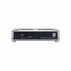 LevelOne FSW-0508TX commutateur réseau Non-géré Fast Ethernet (10/100) Noir, Gris