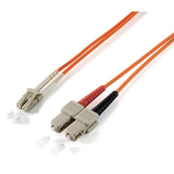 Equip LC/SС 62.5/125μm 3.0m câble de fibre optique 3 m SC OM1 Orange