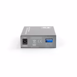 LevelOne FVT-0104TXFC convertisseur de support réseau 100 Mbit/s Monomode Noir