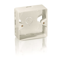 Equip 125561 boitier de prise de courant Blanc
