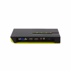 LevelOne KVM-0421 commutateur écran, clavier et souris Noir, Vert - Vue supplémentaire 5