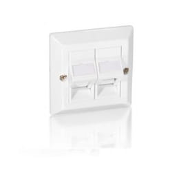 Equip 761301 Plaque de commutation et obturateur Blanc