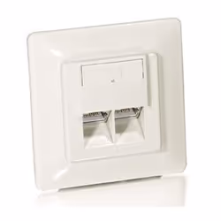 Equip 125721, RJ-45, 5e, Blanc, Plastique, 80 mm, 39 mm