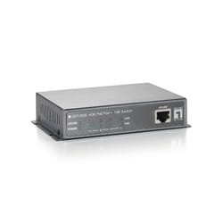 LevelOne GEP-0520 commutateur réseau Gigabit Ethernet (10/100/1000) Connexion Ethernet, supportant l'alimentation via ce port (PoE) Noir