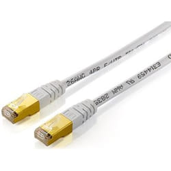 Equip Cat.5e F/UTP 10m câble de réseau Blanc Cat5e F/UTP (FTP)