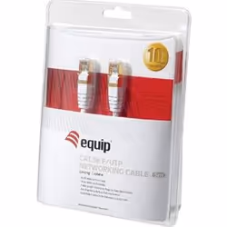 Equip Cat.5e F/UTP 10m câble de réseau Blanc Cat5e F/UTP (FTP)
