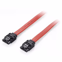 Equip 111900, 0,5 m, SATA III, SATA 7-pin, SATA 7-pin, Mâle/Mâle, Rouge