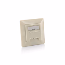 Equip 125775, RJ-45, 6a, Blanc, Polycarbonate (PC), -10 - 60 °C, 80 mm