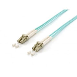 Equip 255412 câble de fibre optique 2 m LC OM3 Turquoise