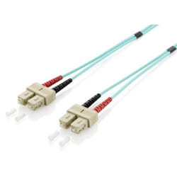Equip 255325 câble de fibre optique 5 m SC OM3 Turquoise