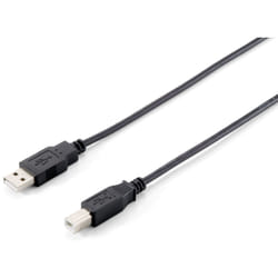 Equip 128860 câble USB 1,8 m USB 2.0 USB A USB B Noir