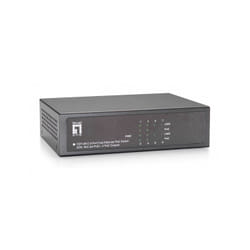 LevelOne FEP-0812 commutateur réseau Fast Ethernet (10/100) Connexion Ethernet, supportant l'alimentation via ce port (PoE) Noir