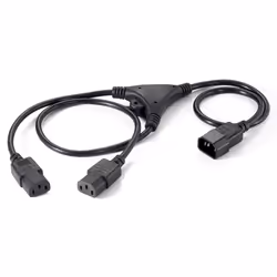 Equip 112210, 1,6 m, Coupleur C14, Coupleur 2 x C13