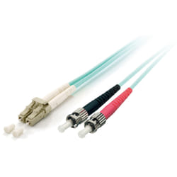 Equip 255216 câble de fibre optique 10 m LC ST OM3 Turquoise