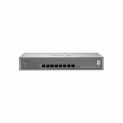 LevelOne GEP-0822, Gigabit Ethernet (10/100/1000), Connexion Ethernet, supportant l'alimentation via ce port (PoE), Grille de ...