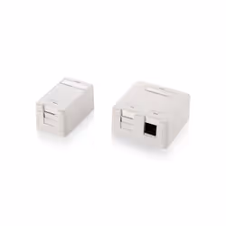 Equip 125121 boitier de prise de courant Blanc