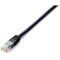 Equip Cat.5e U/UTP 15m câble de réseau Noir Cat5e U/UTP (UTP)