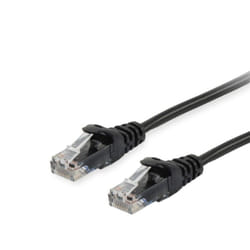 Equip 625450 câble de réseau Noir 1 m Cat6 U/UTP (UTP)