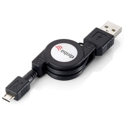 Equip 128595 câble USB 1 m USB 2.0 USB A Micro-USB B Noir