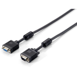 Equip 118804 câble VGA 10 m VGA (D-Sub) Noir