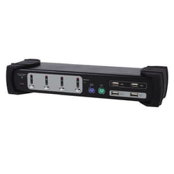 Equip 331544 commutateur écran, clavier et souris Noir