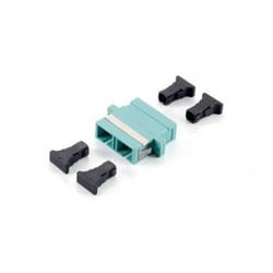Equip 156143 adaptateur de fibres optiques SC 12 pièce(s) Turquoise
