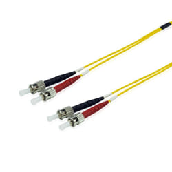 Equip 252232 câble de fibre optique 2 m ST OS2 Jaune