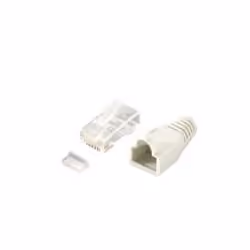 Equip 121175, RJ-45, Transparent, Blanc, Cat6, Or, 170 g, 11,7 mm