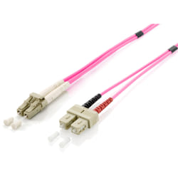 Equip 255539 câble de fibre optique 0,5 m LC SC OM4 Violet