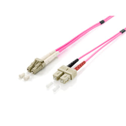 Equip 255536 câble de fibre optique 10 m 2x LC 2x SC Rose
