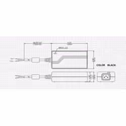 LevelOne POW-1212 adaptateur de puissance & onduleur 36 W Noir