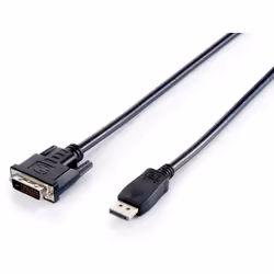 Equip 119336, 2 m, DisplayPort, DVI-D, Mâle, Mâle, 1920 x 1200 pixels